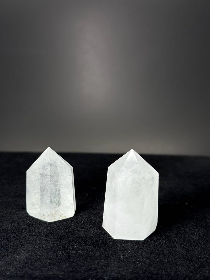 Clear Quartz Tower Obelisk 2-3.5 Inch | The Harmony Store Tower