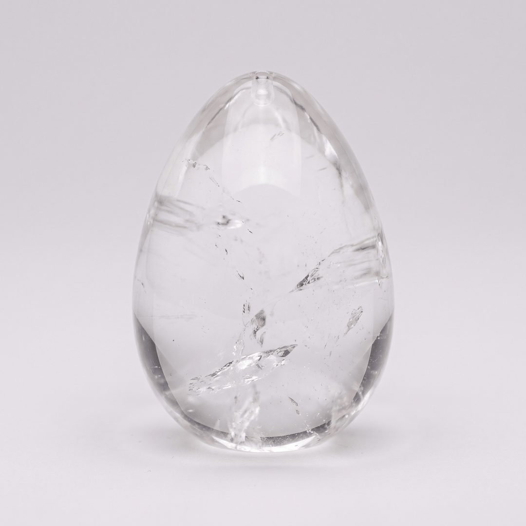 Clear Quartz Yoni Egg | The Harmony Store Egg