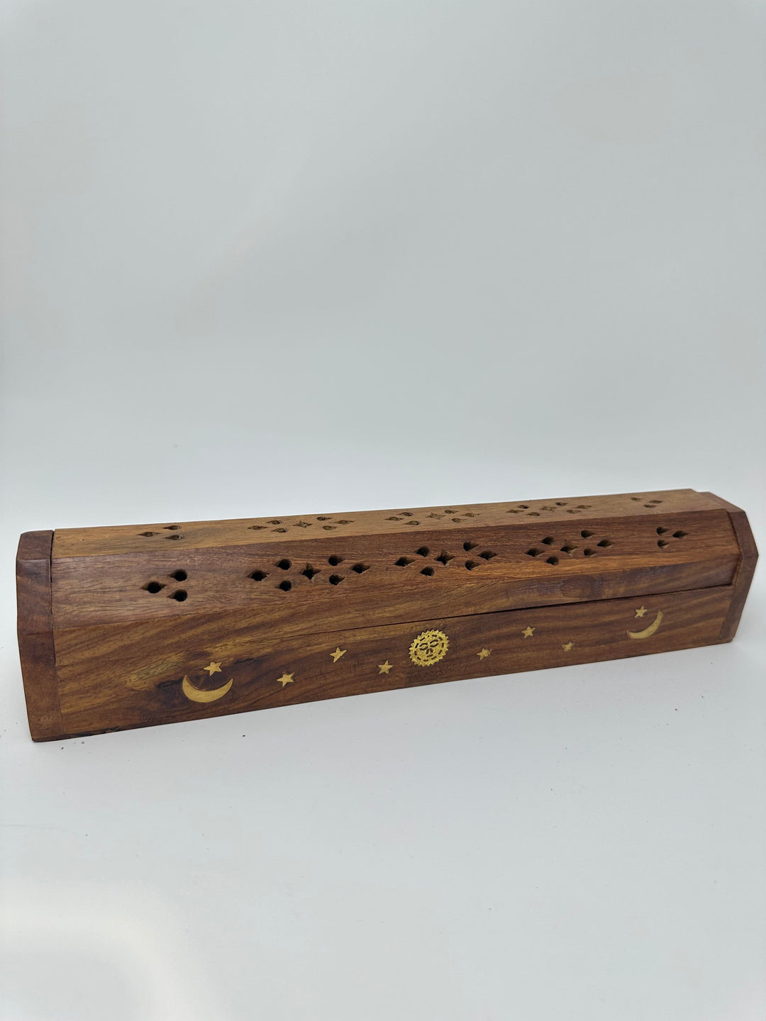 Coffin Incense Burner Sun Moon Star | The Harmony Store Incense Holder