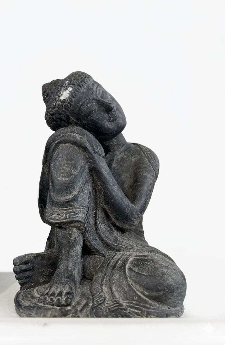 Concrete Buddha Statue Medium | The Harmony Store Statue