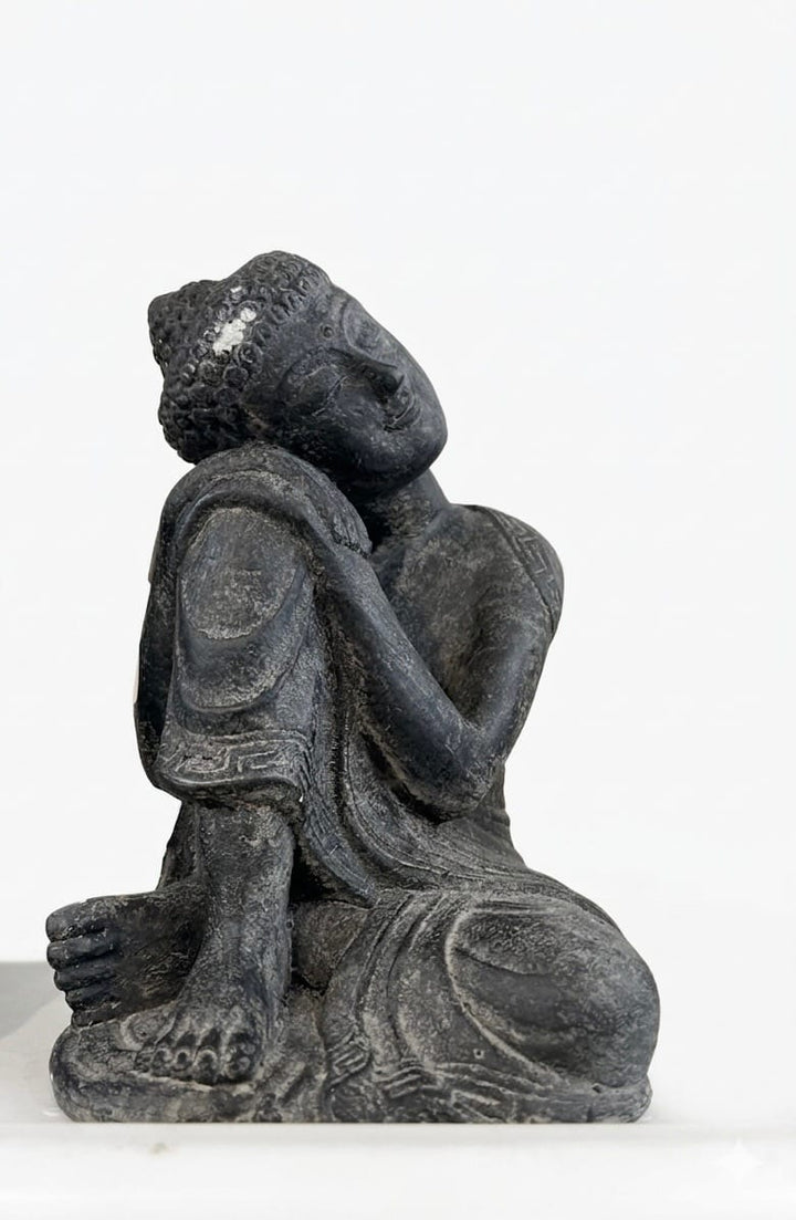 Concrete Buddha Statue Medium | The Harmony Store Statue