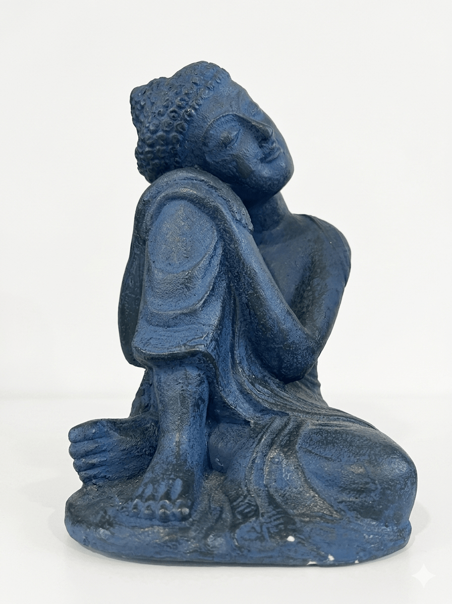 Concrete Buddha Statue Medium | The Harmony Store Statue