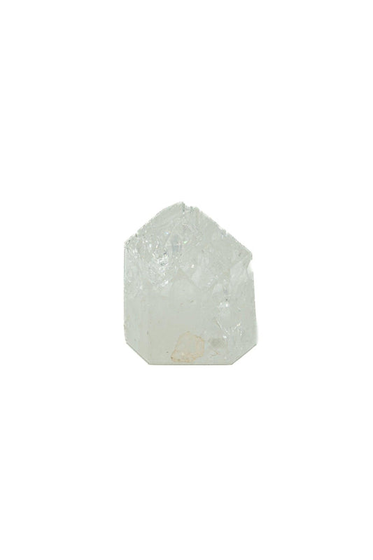 Cracked Clear Quartz Tower - The Harmony Store