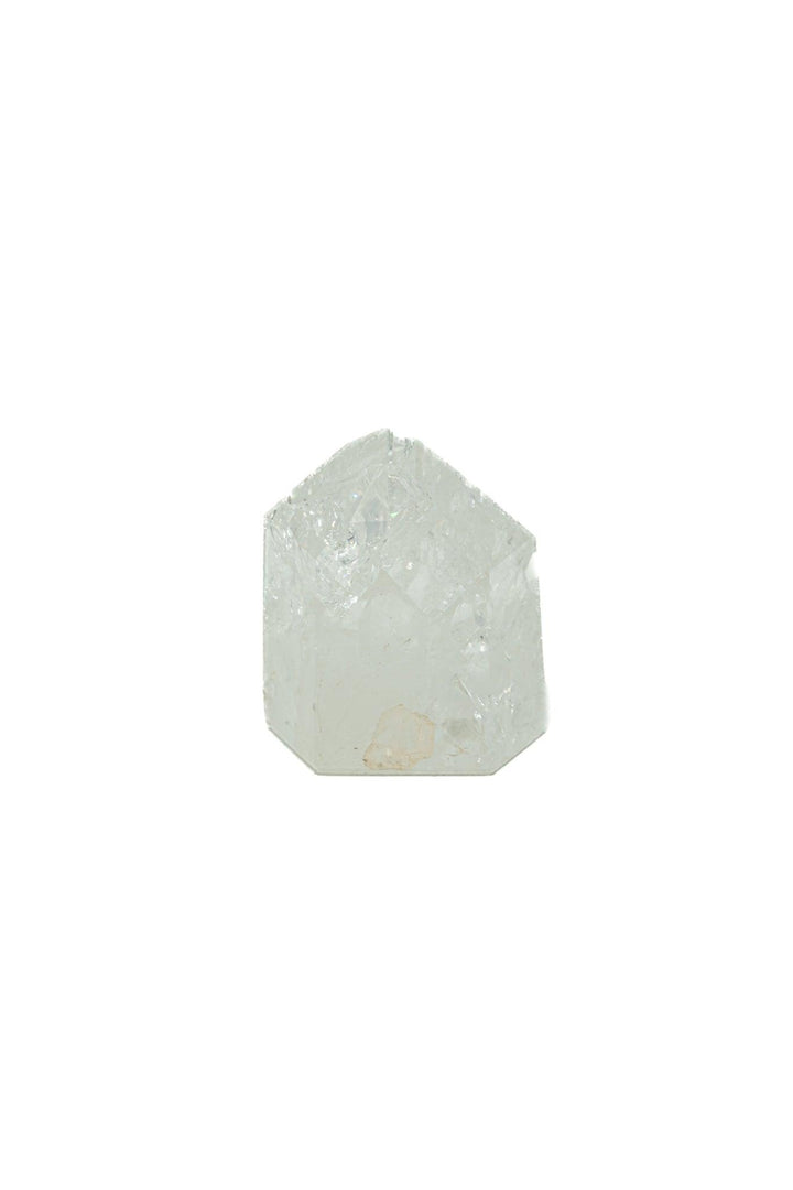 Cracked Clear Quartz Tower | The Harmony Store Tower