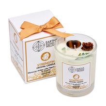 Earth Elements Crystal Candle, 5 Scents | Harmony Candle