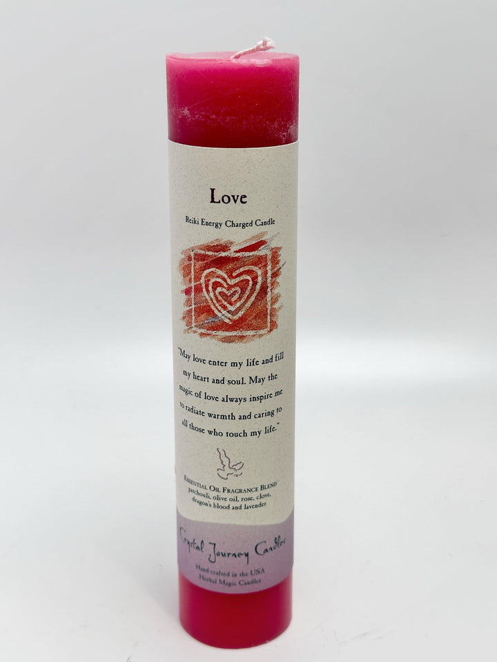 Crystal Journey Reiki Charged Candles | The Harmony Store Candle