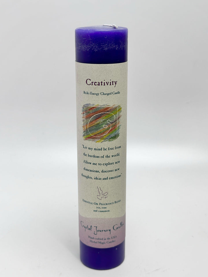Crystal Journey Reiki Charged Candles | The Harmony Store Candle