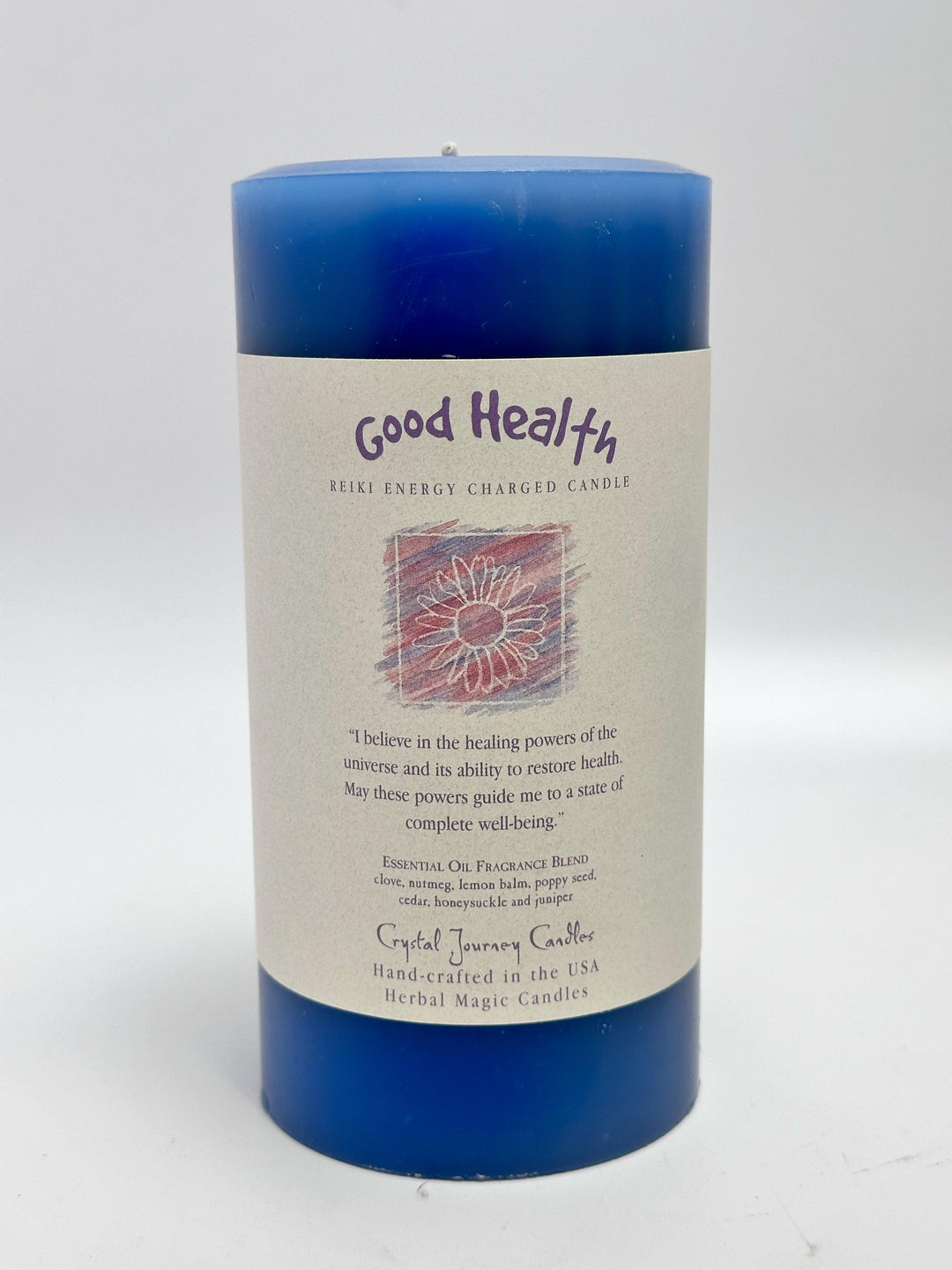 Crystal Journey Reiki Charged Candles | The Harmony Store Candle