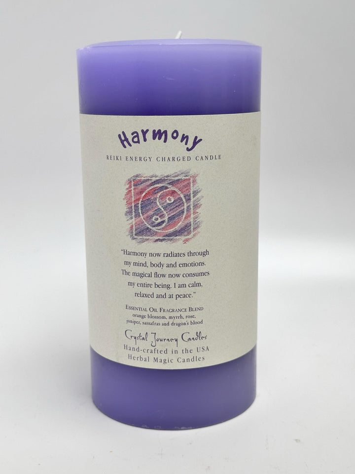 Crystal Journey Reiki Charged Candles | The Harmony Store Candle