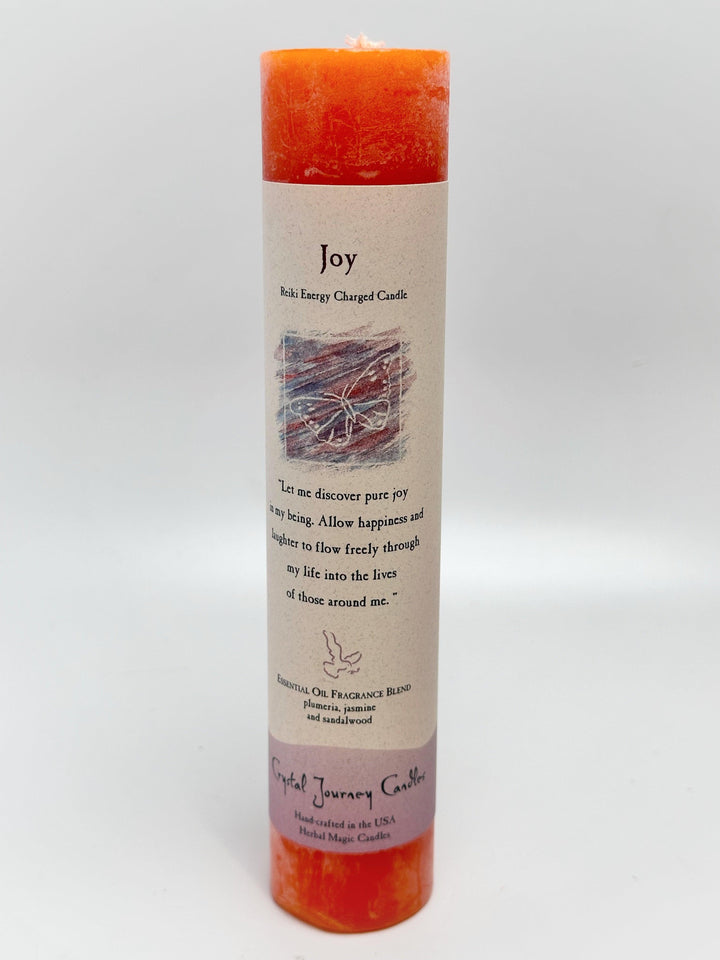 Crystal Journey Reiki Charged Candles | The Harmony Store Candle
