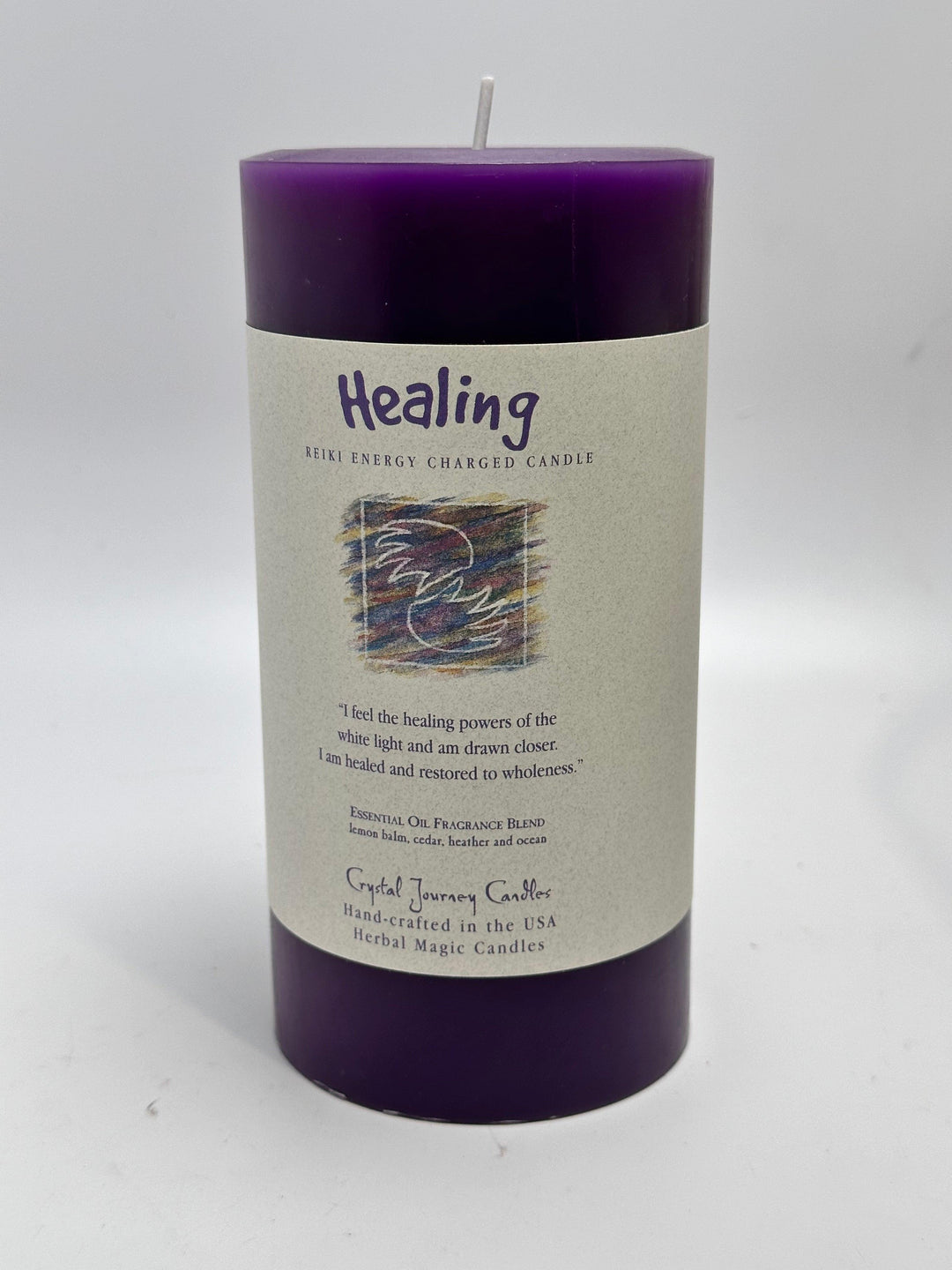 Crystal Journey Reiki Charged Candles | The Harmony Store Candle
