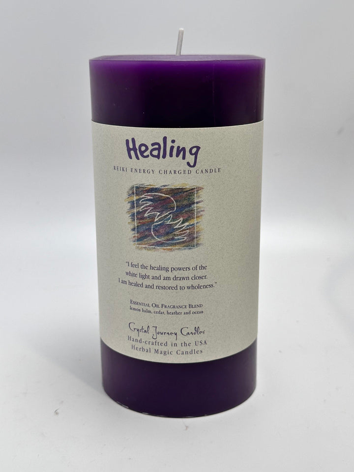 Crystal Journey Reiki Charged Candles | The Harmony Store Candle