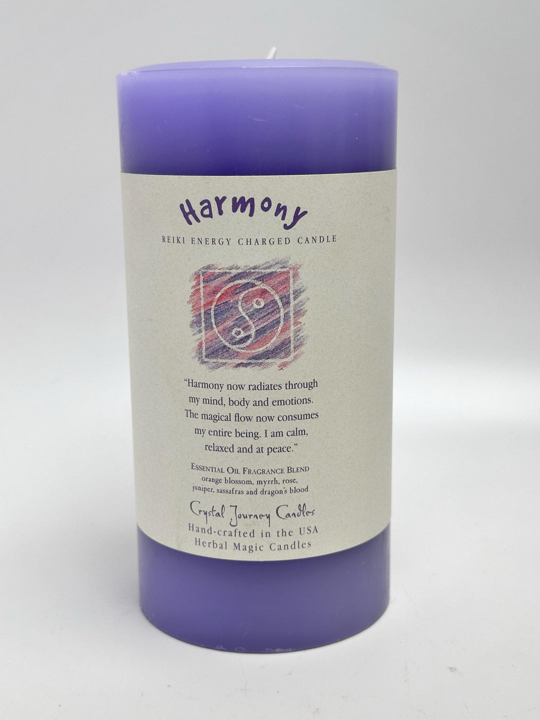 Crystal Journey Candles Reiki Energy Charged Candles - The Harmony Store