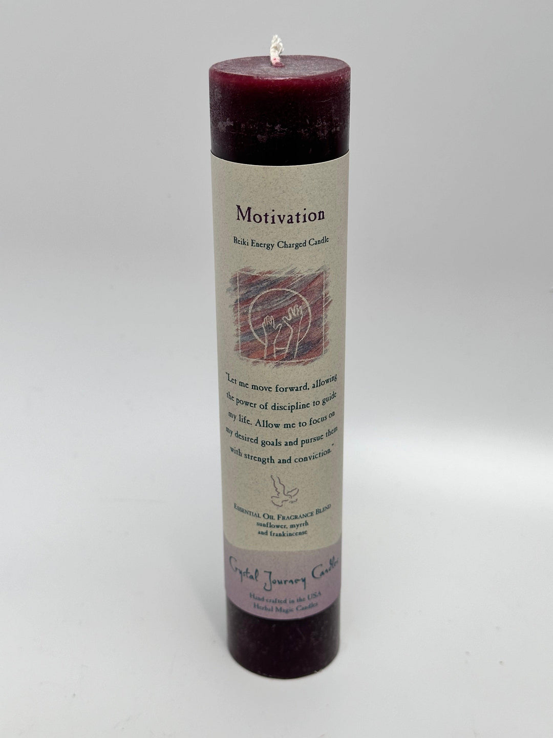 Crystal Journey Candles Reiki Energy Charged Candles