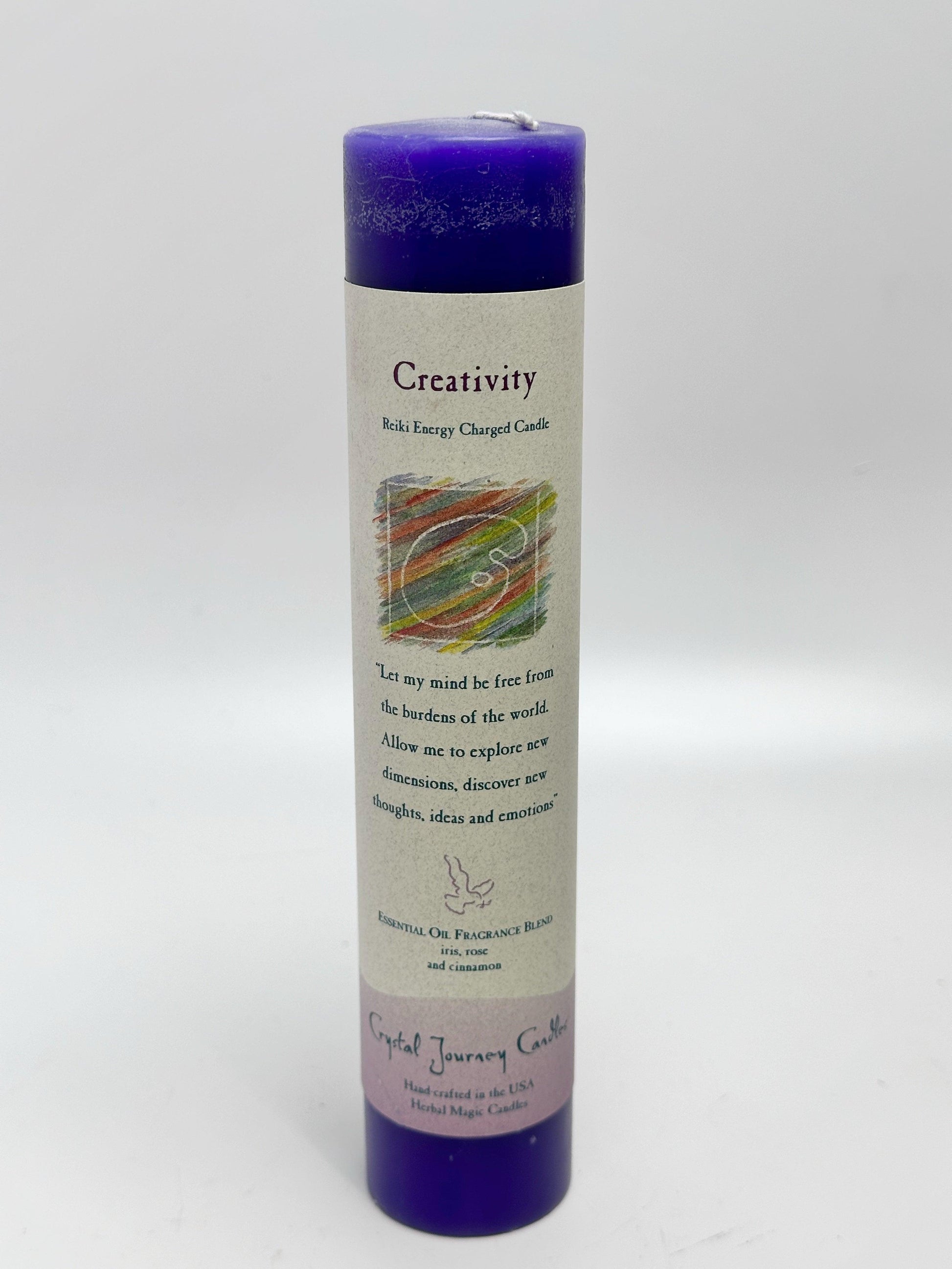 Crystal Journey Candles Reiki Energy Charged Candles - The Harmony Store