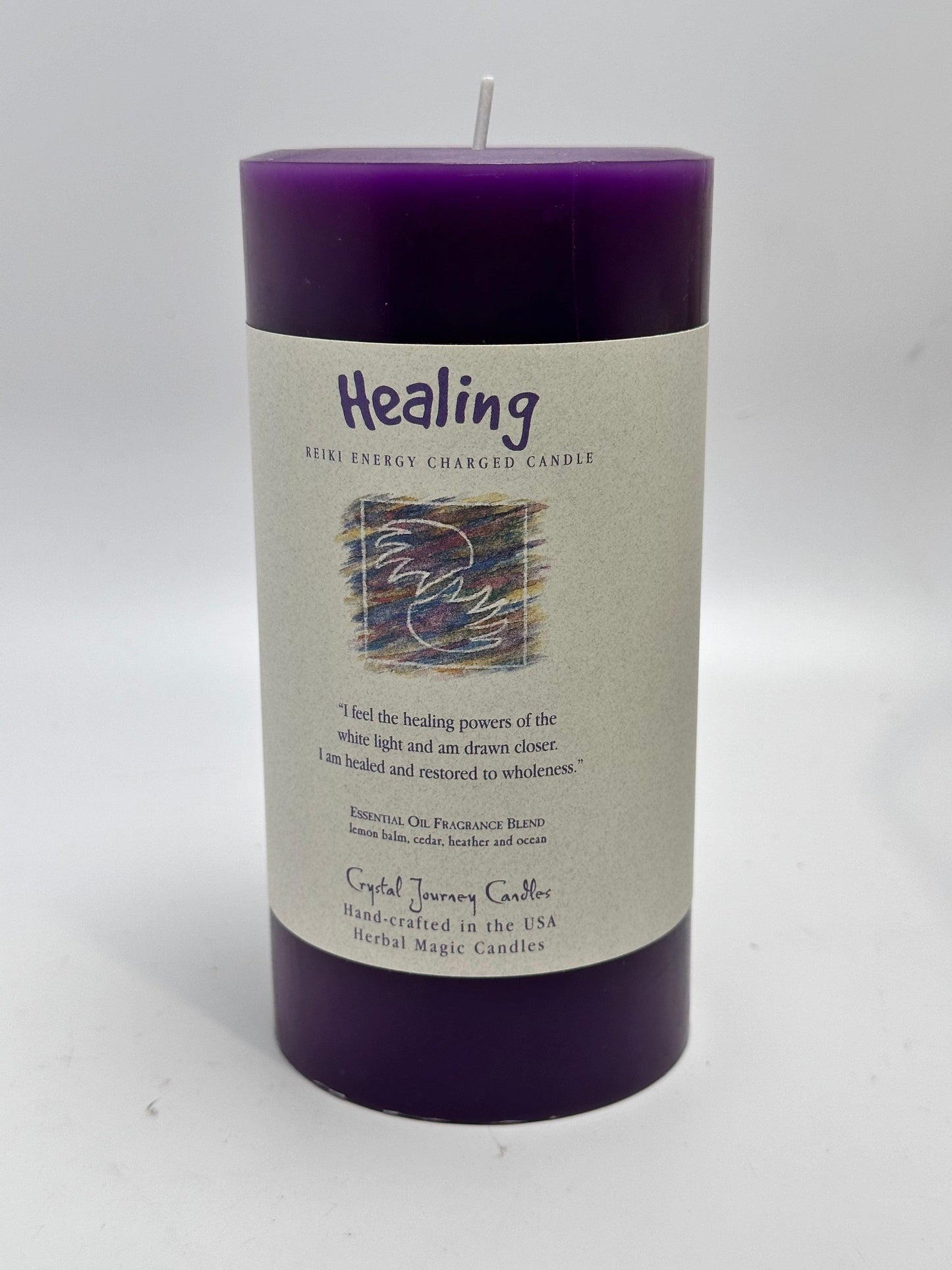 Crystal Journey Candles Reiki Energy Charged Candles
