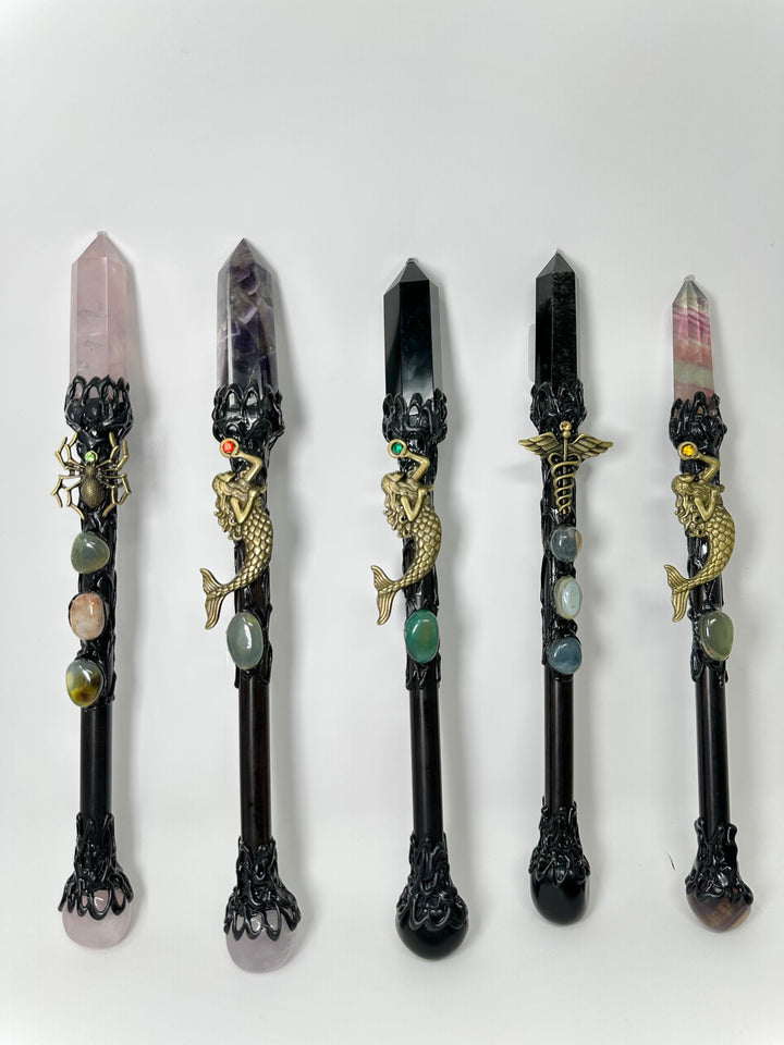 Crystal Magic Wand | The Harmony Store Wand