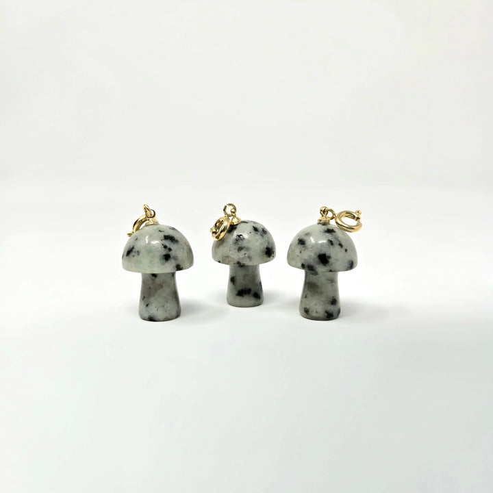 Dalmatian Jasper Mushroom Pendant | The Harmony Store Pendant