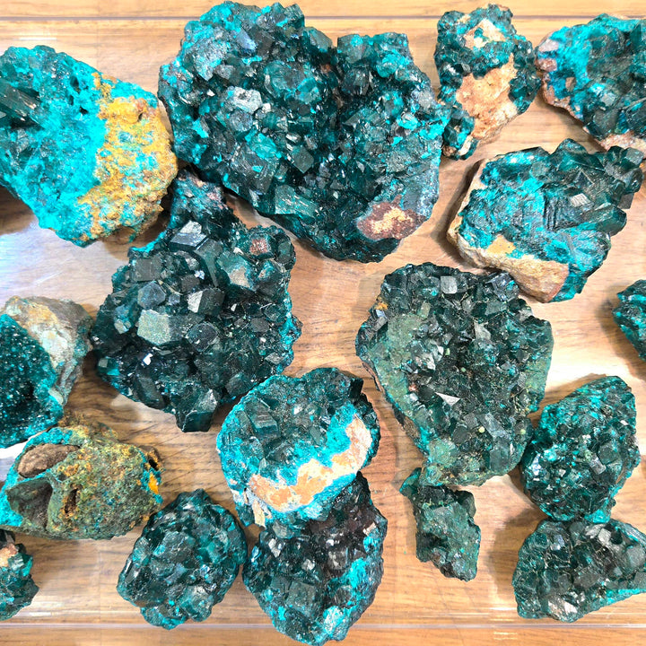 Dioptase Rough (Per Gram) | The Harmony Store Rough Stone