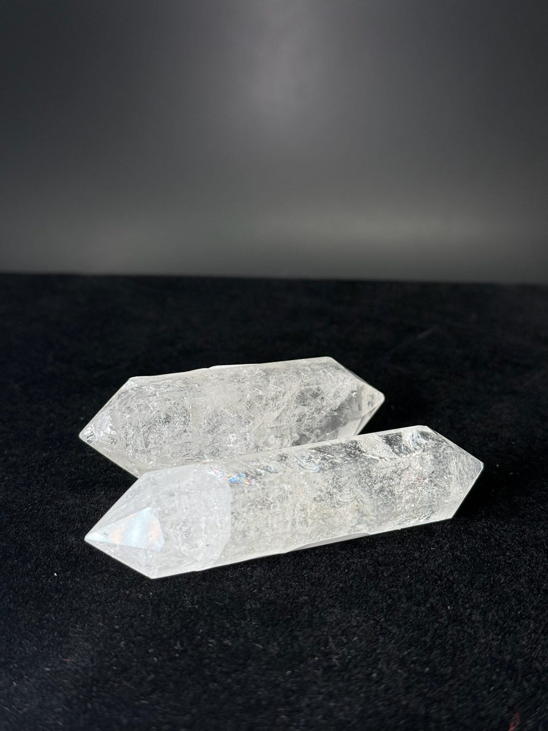 Double Terminated Quartz Polished Point | The Harmony Store Specimen