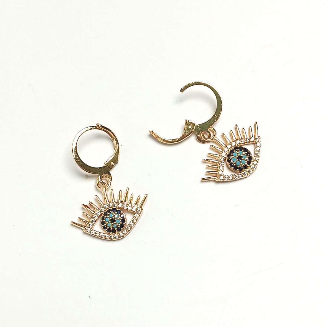 Evil Eye Earring - Turkish Evil Eye - The Harmony Store