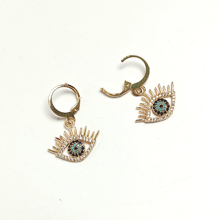 Evil Eye Earring - Turkish Evil Eye - The Harmony Store