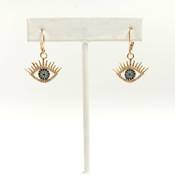 Evil Eye Earring - Turkish Evil Eye - The Harmony Store