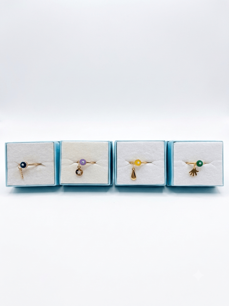 Evil Eye Fashion Ring | The Harmony Store Ring