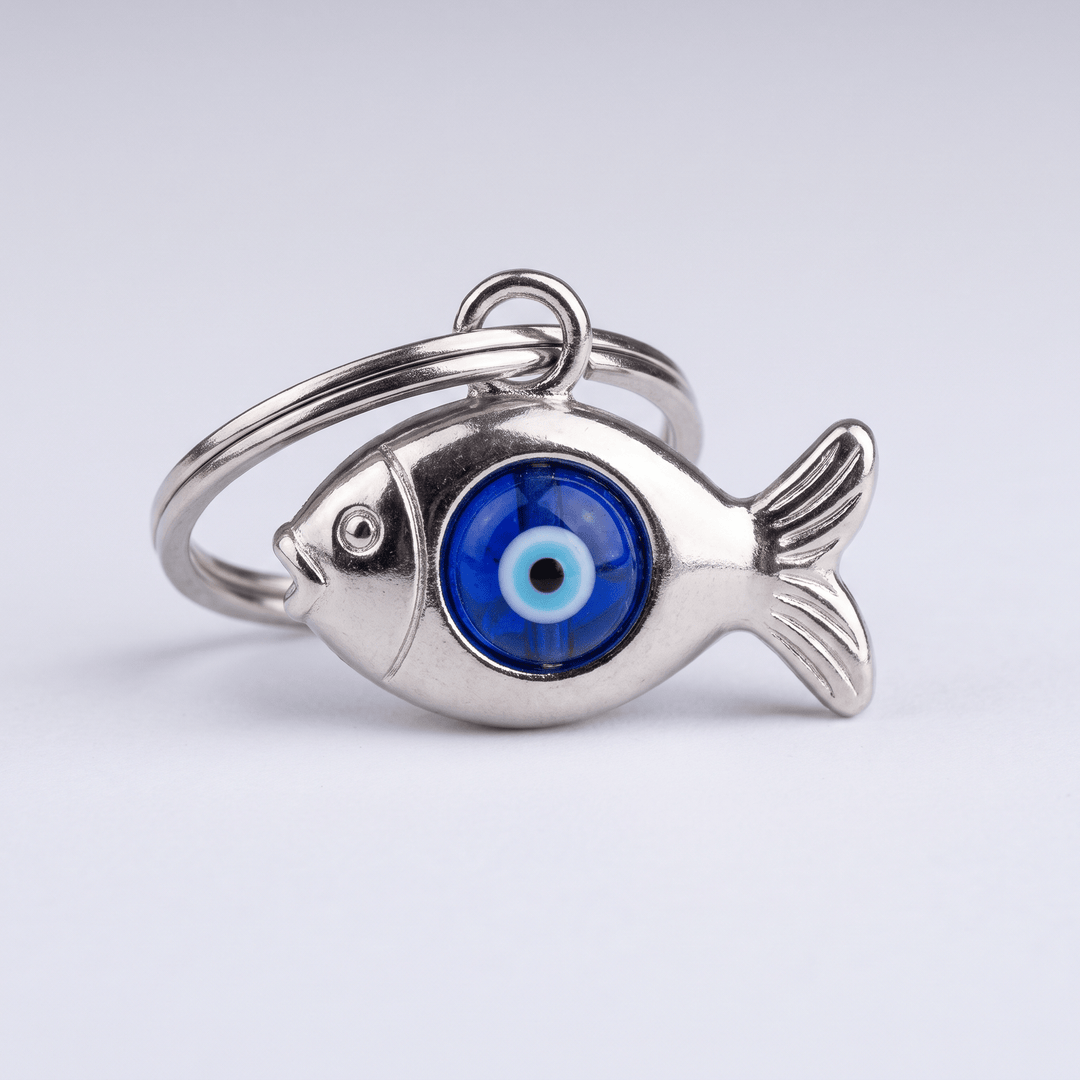 Evil Eye Fish Keychain | Harmony Store Keychain