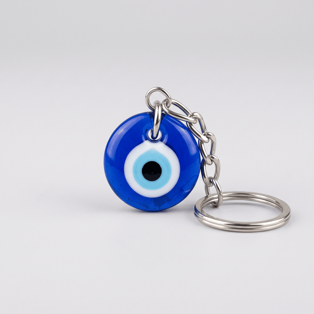 Evil Eye Keychain 1-Inch | The Harmony Store Accessories