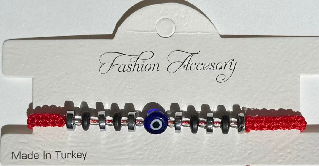 Evil Eye Macrame Bracelet Red String | The Harmony Store Bracelet