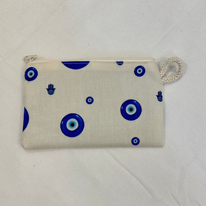Evil Eye Pouch Bag Blue | The Harmony Store Evil Eye