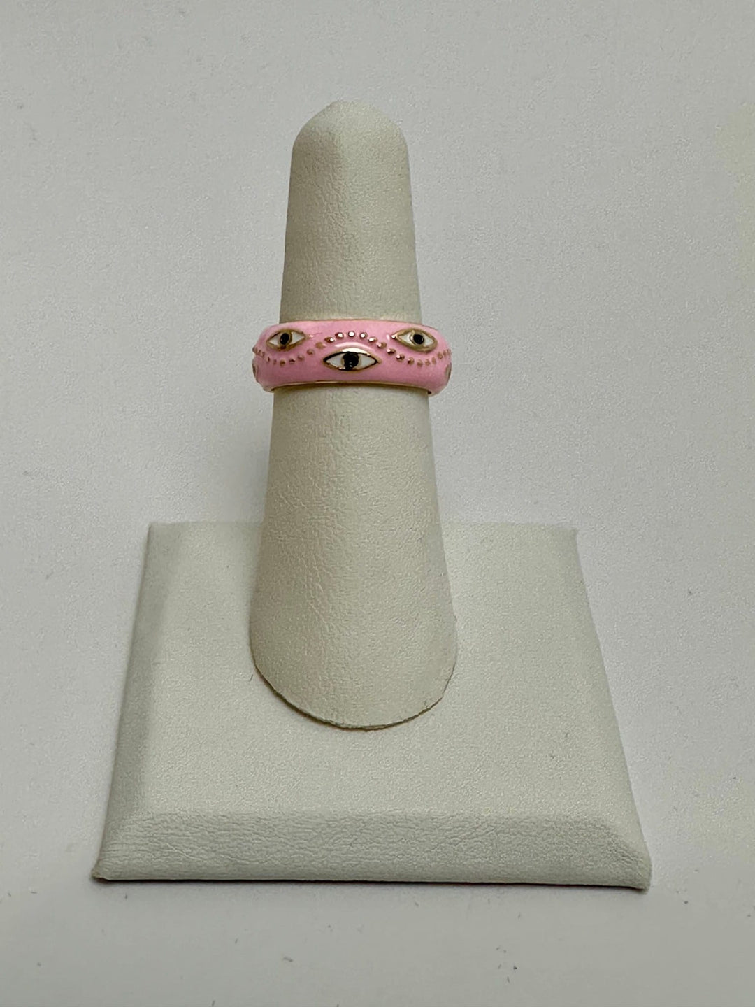 Evil Eye Solid Ring Adjustable | The Harmony Store Ring
