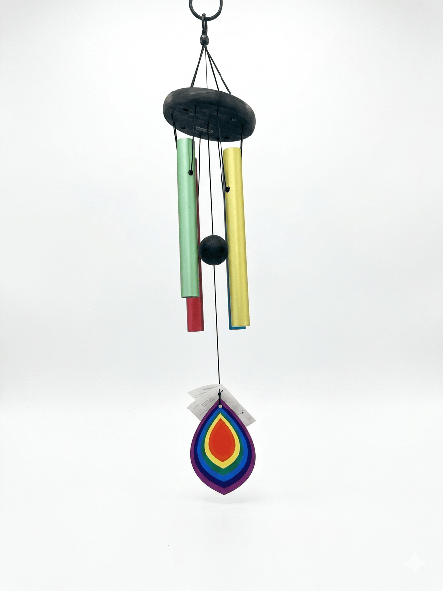 Feather Garden Wind Chime 24-Inch | The Harmony Store Home Decor