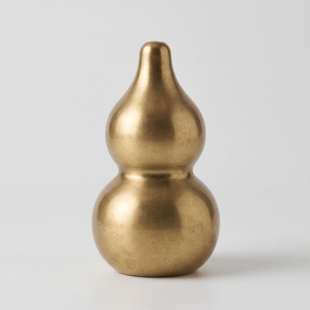 Feng Shui Wu Lou Gourd, Large Metal Hanging Home Decor