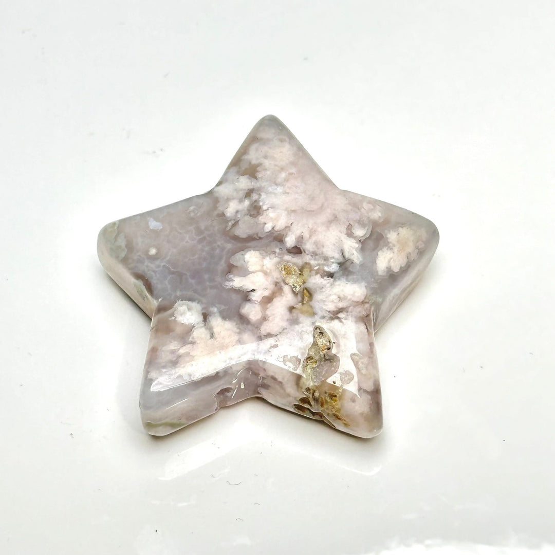 Flower Agate Star 2-Inch | The Harmony Store Star