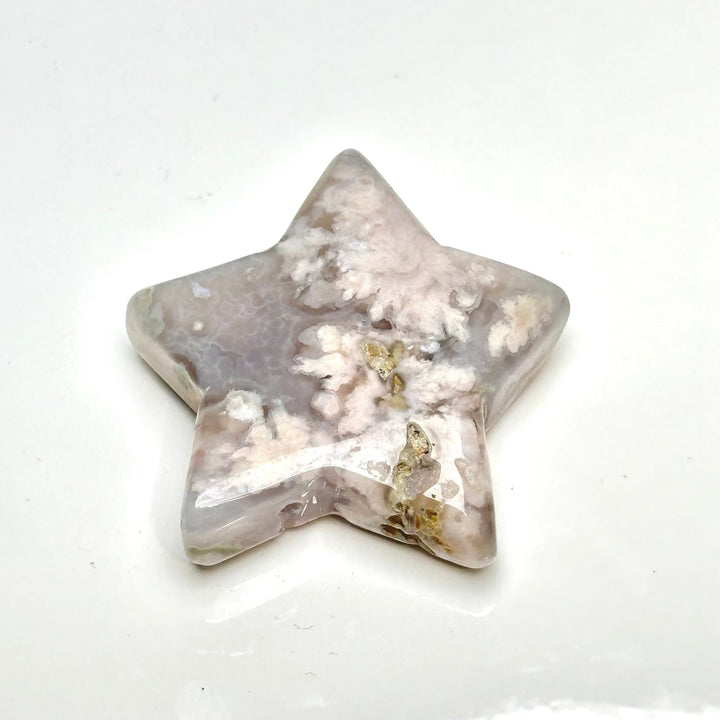 Flower Agate Star 2-Inch | The Harmony Store Star