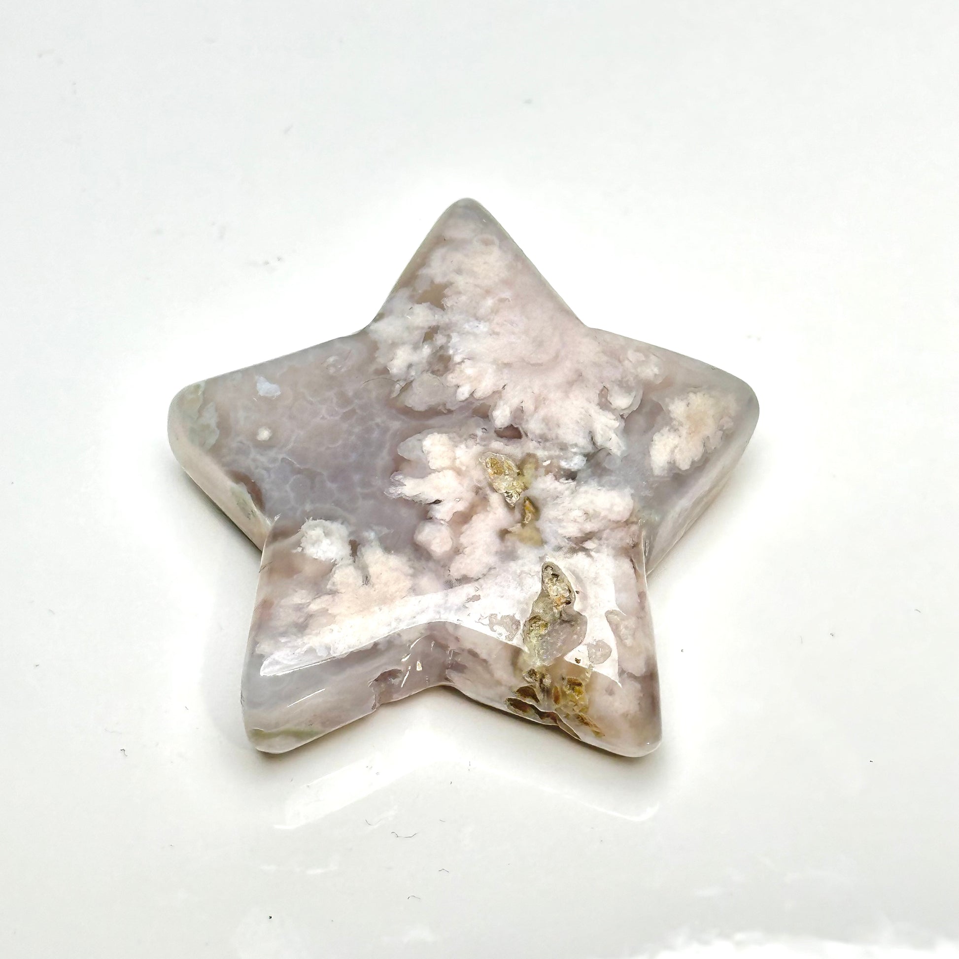 Flower Agate-Star : 2" - The Harmony Store