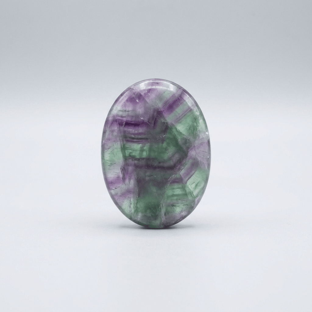 Fluorite Palm Stone 2.5 Inch | The Harmony Store Palm Stone