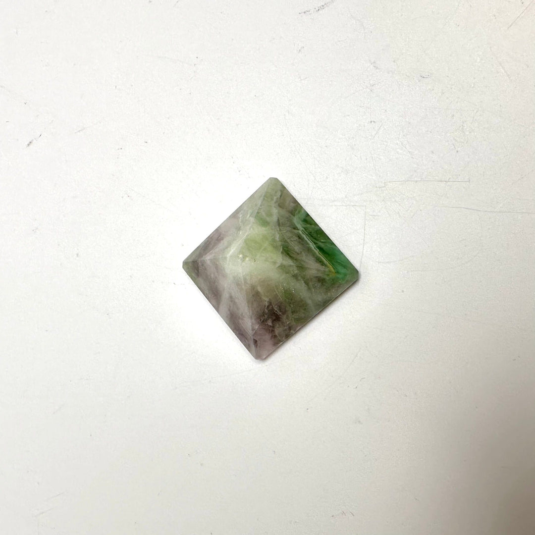 Fluorite Mini Pyramid 1" | The Harmony Store Crystal Pyramid