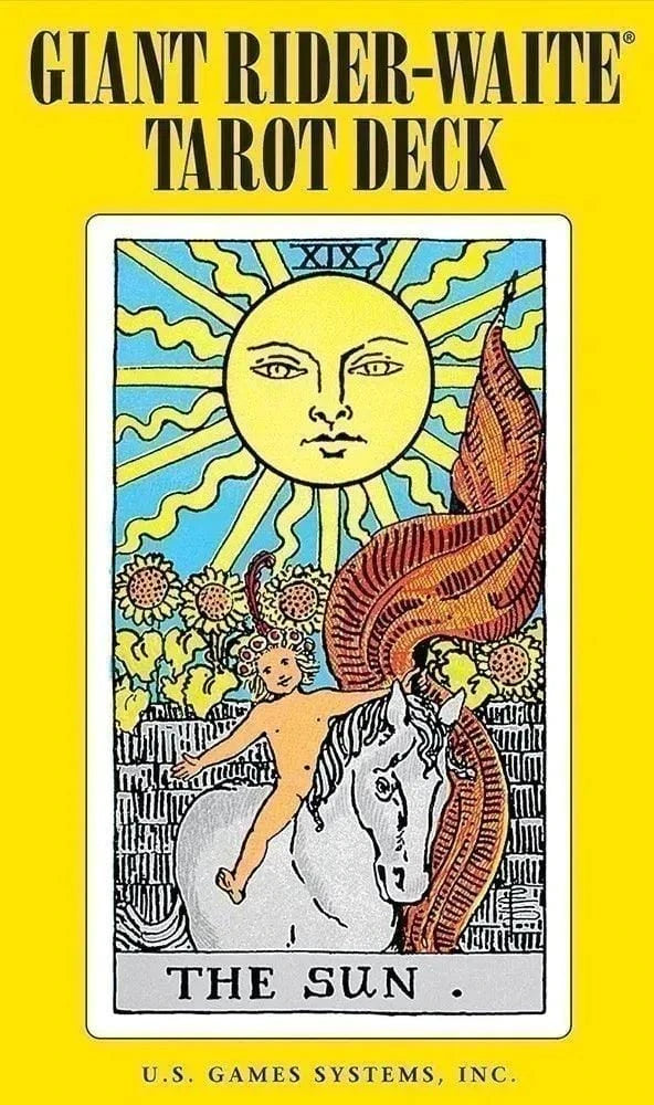 Giant Rider-Waite Tarot Deck | The Harmony Store Giant tarot