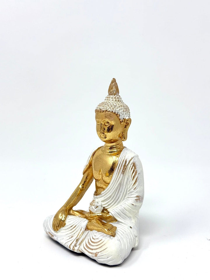 Gold Buddha Figurine 5-Inch | The Harmony Store Statue