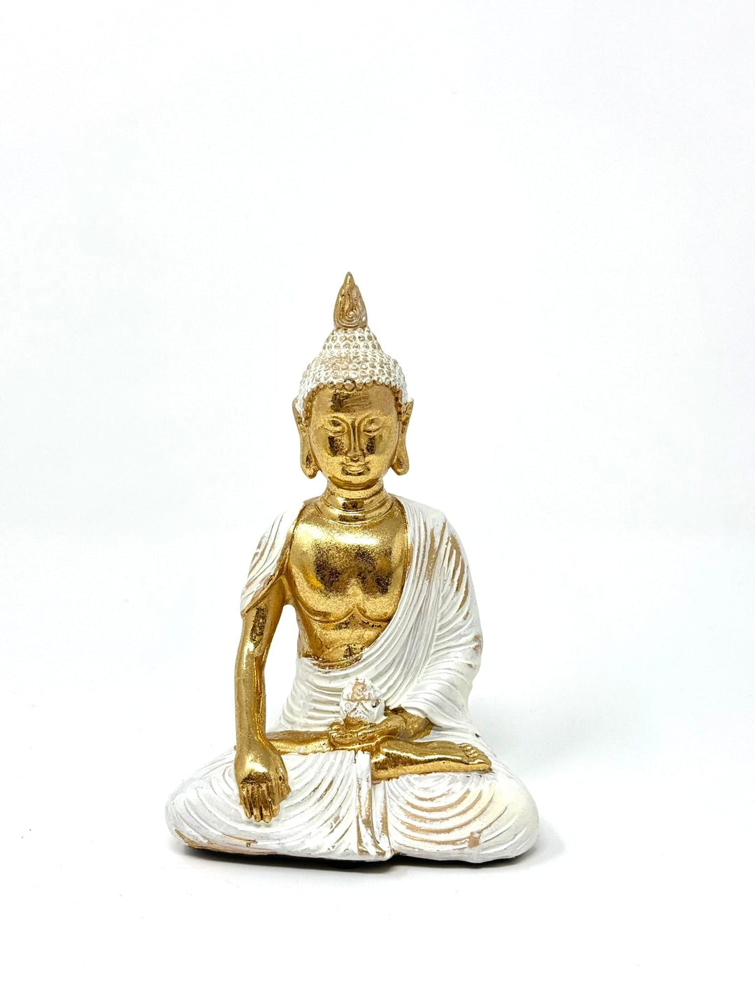 Gold Buddha Figurine 5-Inch | The Harmony Store Statue