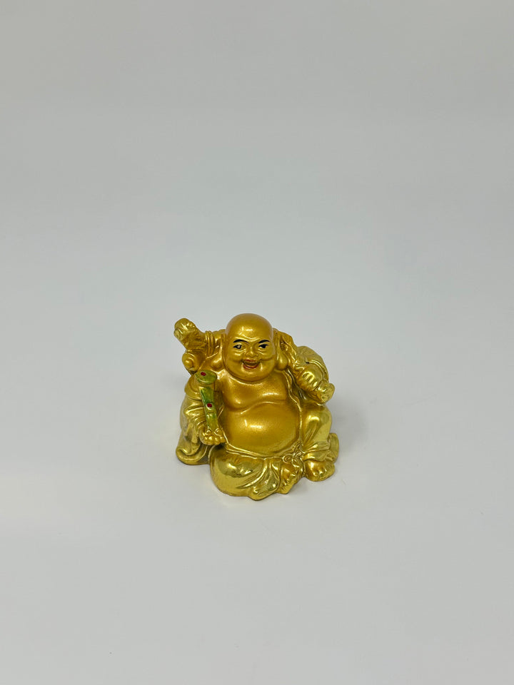 Gold Mini Buddha Statue 2.5-Inch | The Harmony Store Statue