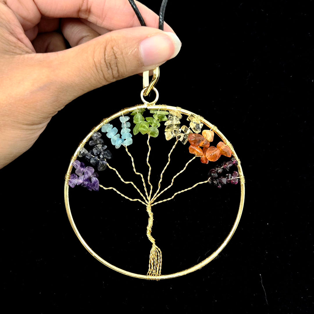 Gold Tree of Life Pendant XL 3-Inch | The Harmony Store Pendant