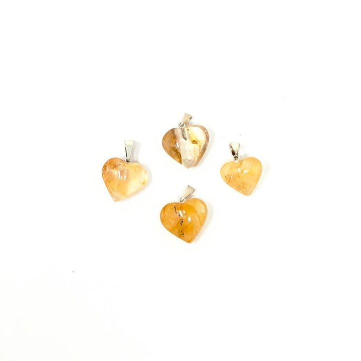 Golden Healer Heart Pendant Brazil XS | The Harmony Store Pendant