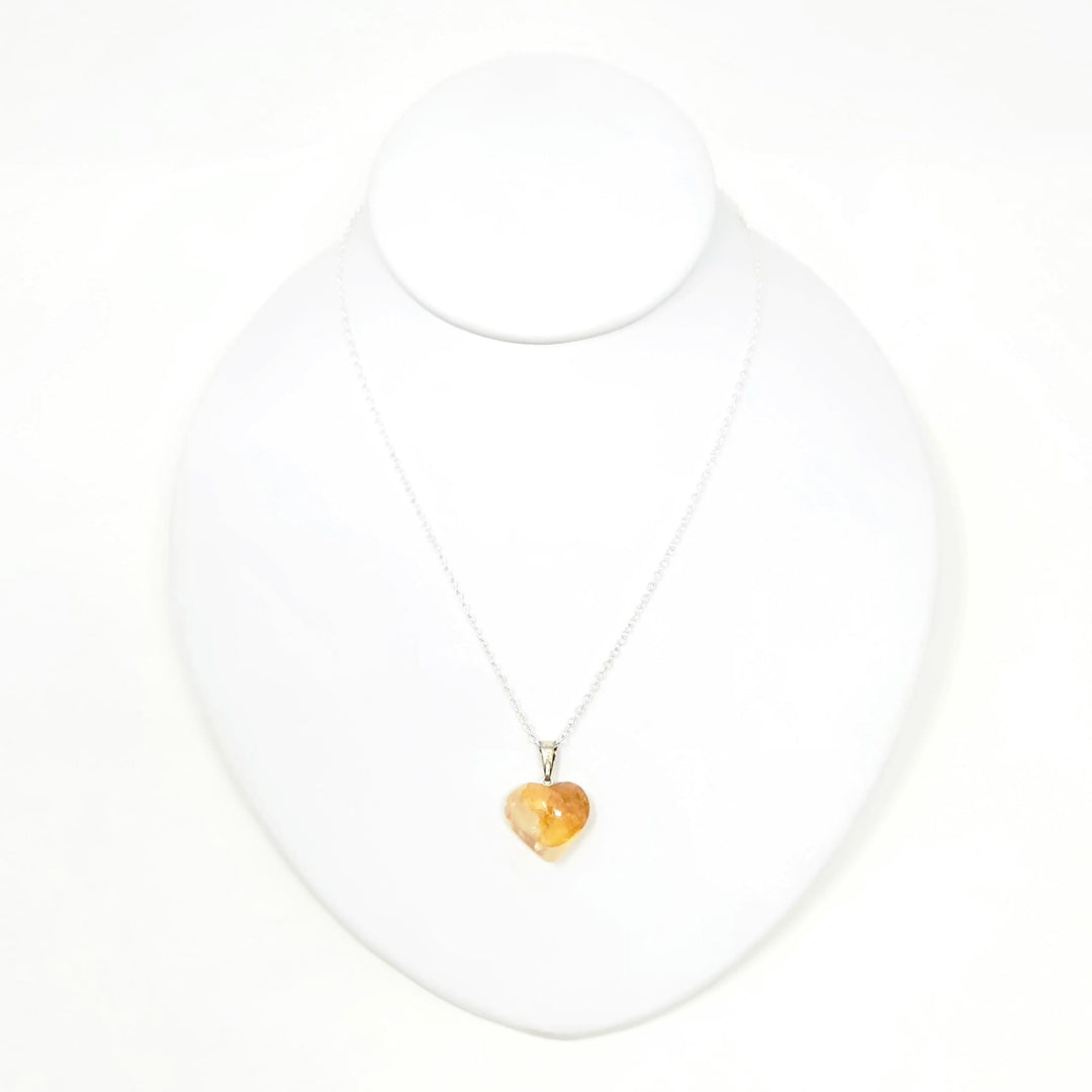 Golden Healer Heart Pendant Brazil XS | The Harmony Store Pendant