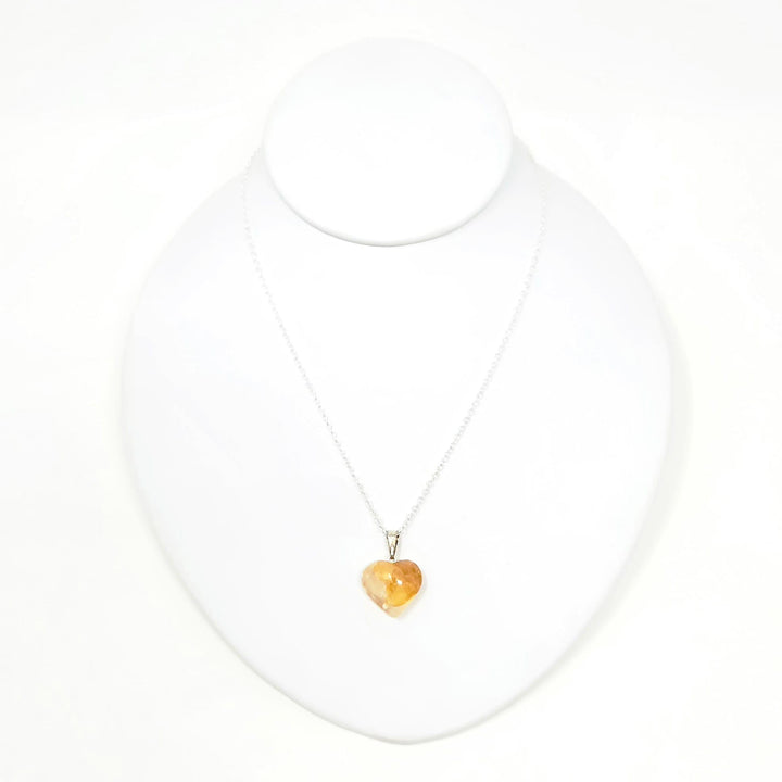Golden Healer Heart Pendant Brazil XS | The Harmony Store Pendant