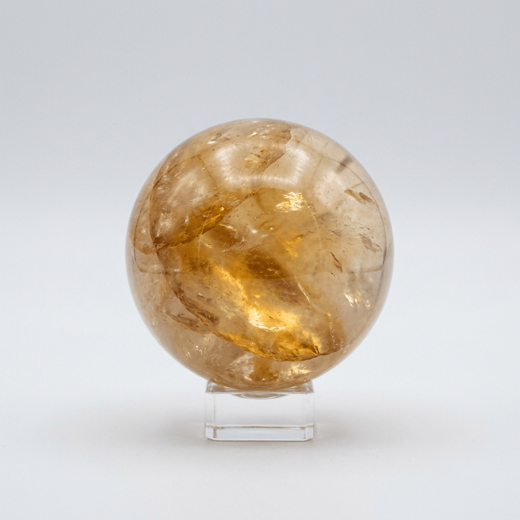Golden Healer Quartz Sphere | The Harmony Store Sphere