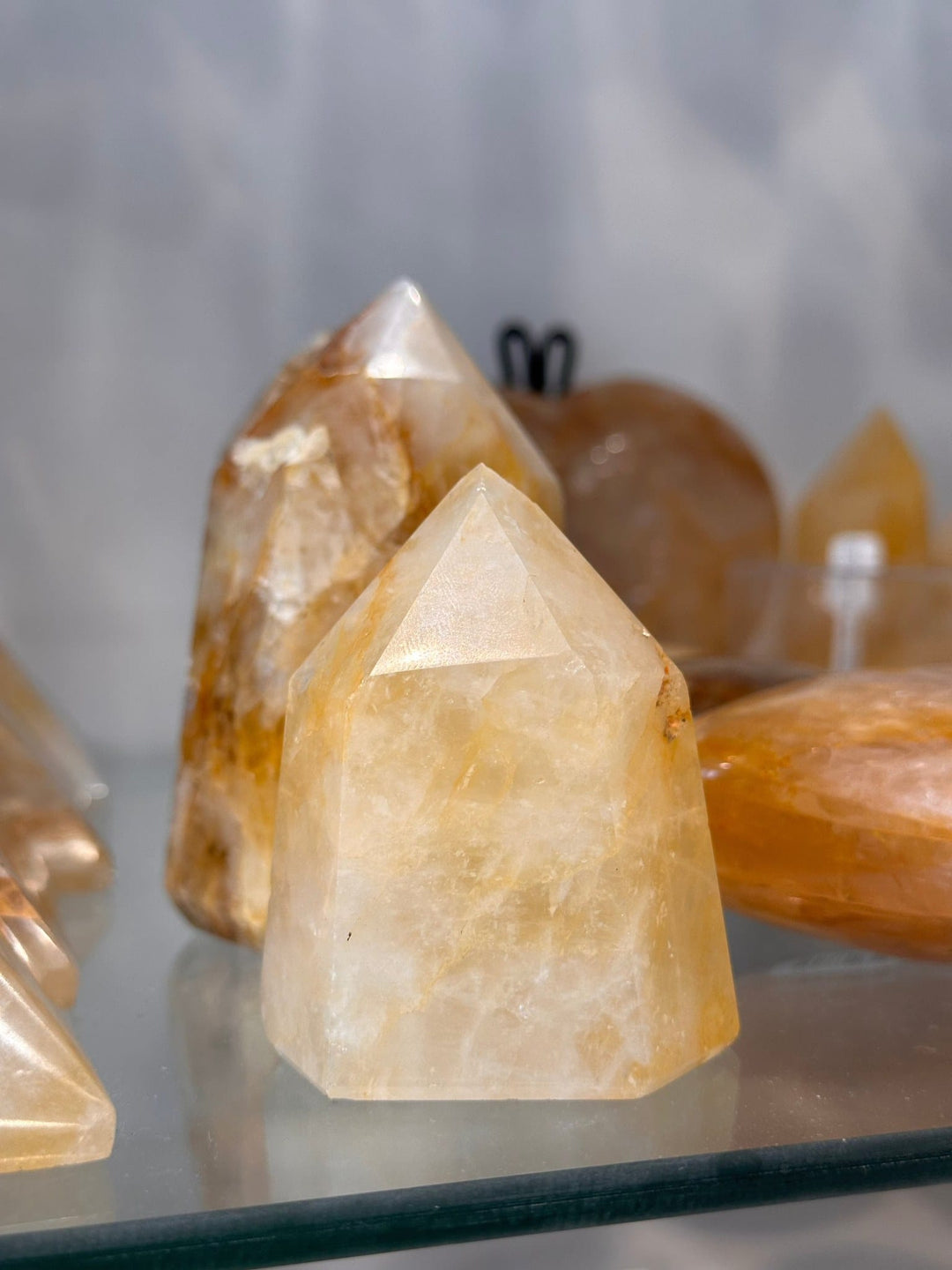 Golden Healer Crystal Tower | The Harmony Store Tower